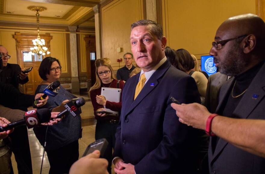 After the vote, Goodin revealed no details about his political strategy for the 2018 legislative session. But he did indicate a desire to fight gerrymandering.