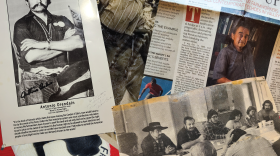 Clips of memorabilia showing Texas Farm Workers Union leader Antonio Orendain. He was one of the original founding members of the National Farm Workers Association, which later became the United Farm Workers, but a rift with César Chávez led to him splitting off and focusing on organizing farmworkers in the Rio Grande Valley.