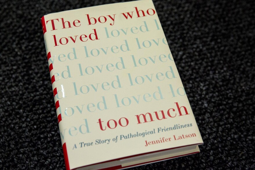 The cover of "The Boy Who Loved Too Much," by Jennifer Latson. (Robin Lubbock/WBUR)