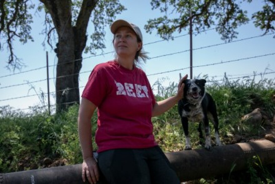 “I always felt like I might be the last one in the family to run cattle. I’ve just had a bad feeling. And this (drought) kind of makes it real, like my bad feeling was justified,” said rancher Megan Brown.