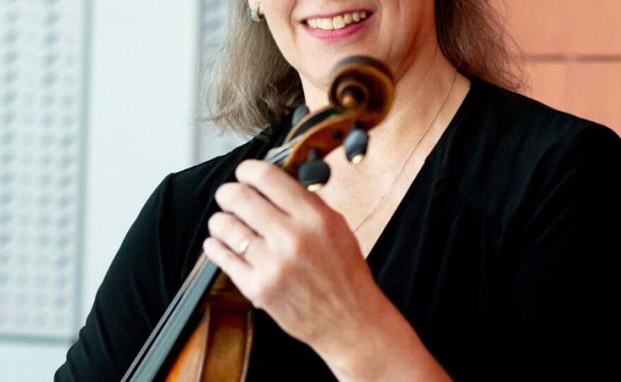 Mary Ellen Goree is a musician in the San Antonio Symphony, who gives lessons on the side. The coronavirus crisis has forced her to be a bit more creative when it comes to making a living.
