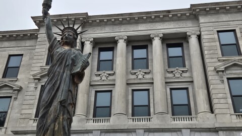 The Greene County Courthouse in Springfield, Mo. on April 10, 2026.