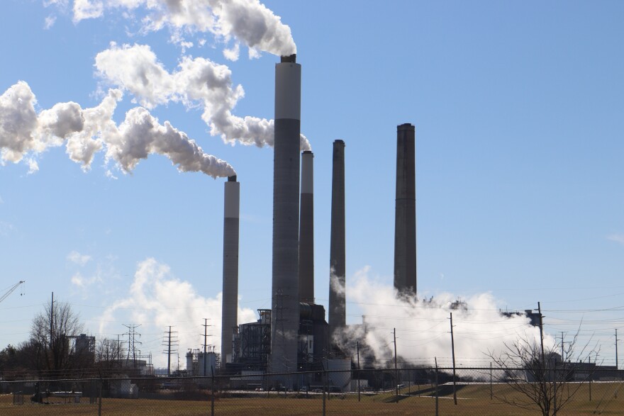 LG&E's Mill Creek power plant in southwest Jefferson County.