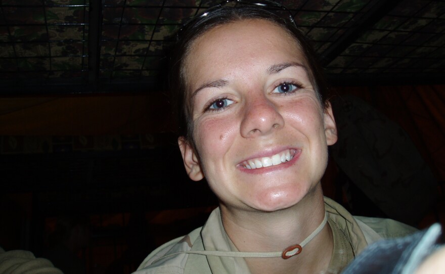 28 years old, Stephanie Murphy still has one foot in the military…a member of the Kentucky Air National Guard…and the other foot in medicine as a graduate student in the physician’s assistant program at the University of Kentucky.