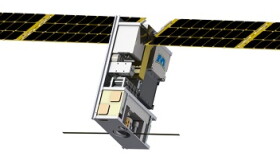 Lunar Icecube satellite built by Morehead State University faculty and students