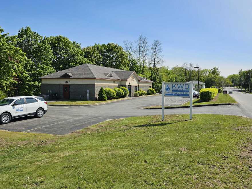 The Kennebec Water District office in Waterville, Maine on Monday May 5, 2023.