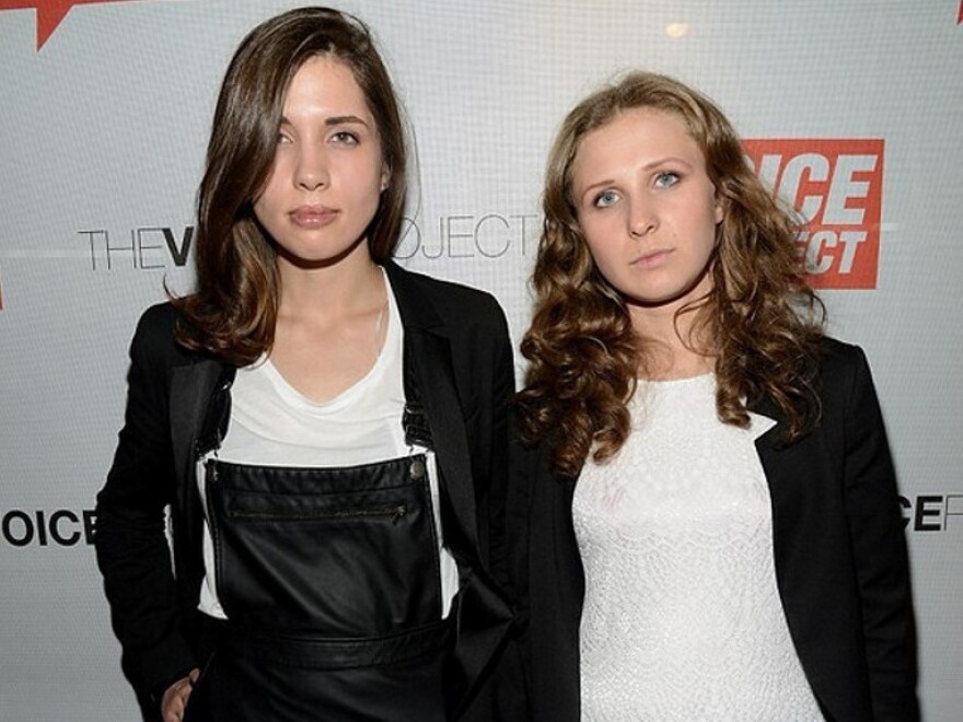 NPR's Neda Ulaby will interview Nadezhda (Nadya) Tolokonnikova and Maria (Masha) Alekhina of Pussy Riot.