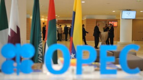 Participants attend the opening session of the 15th International Energy Forum in Algiers on Sept. 27, 2016. (Ryad Kramdi/Getty Images)
