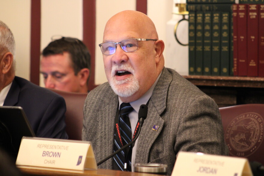 During a conversation with reporters following the committee, House Ways and Means Committee Chair Tim Brown (R-Crawfordsville) said debate is needed over the automatic taxpayer refund.