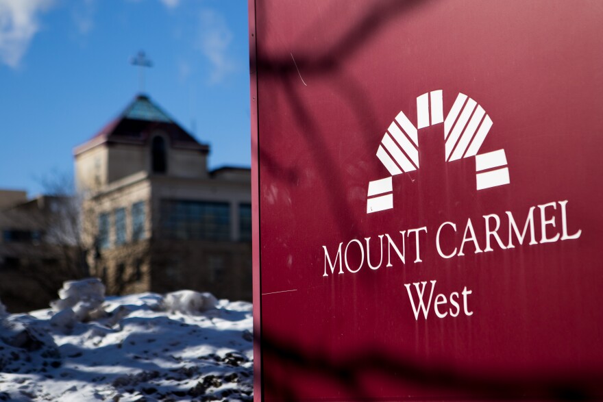 The campus of Mount Carmel West in Columbus on Jan. 30, 2019.