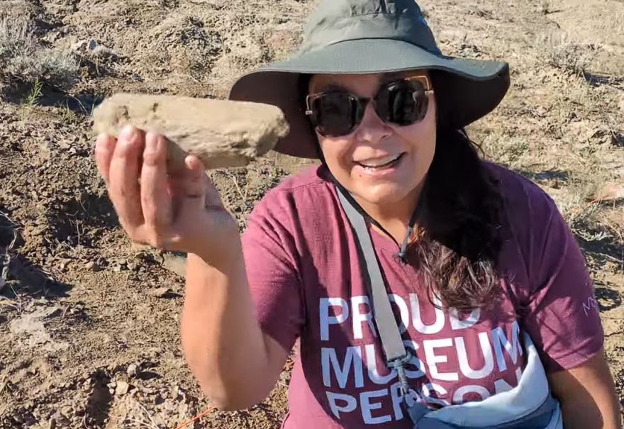 Kelly Lao was part of a Putnam group that went to eastern Wyoming in summer 2024, working with Marcus Eriksen to dig up Triceratops bones. The 65-million-year-old fossils will make the Putnam Museum and Science Center the only place in Iowa where visitors can see a full dinosaur skeleton, planned to be installed by late 2027.