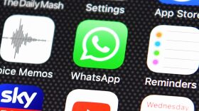 Whatsapp is one app leading the crowded messaging field. (Carl Court/Getty Images)