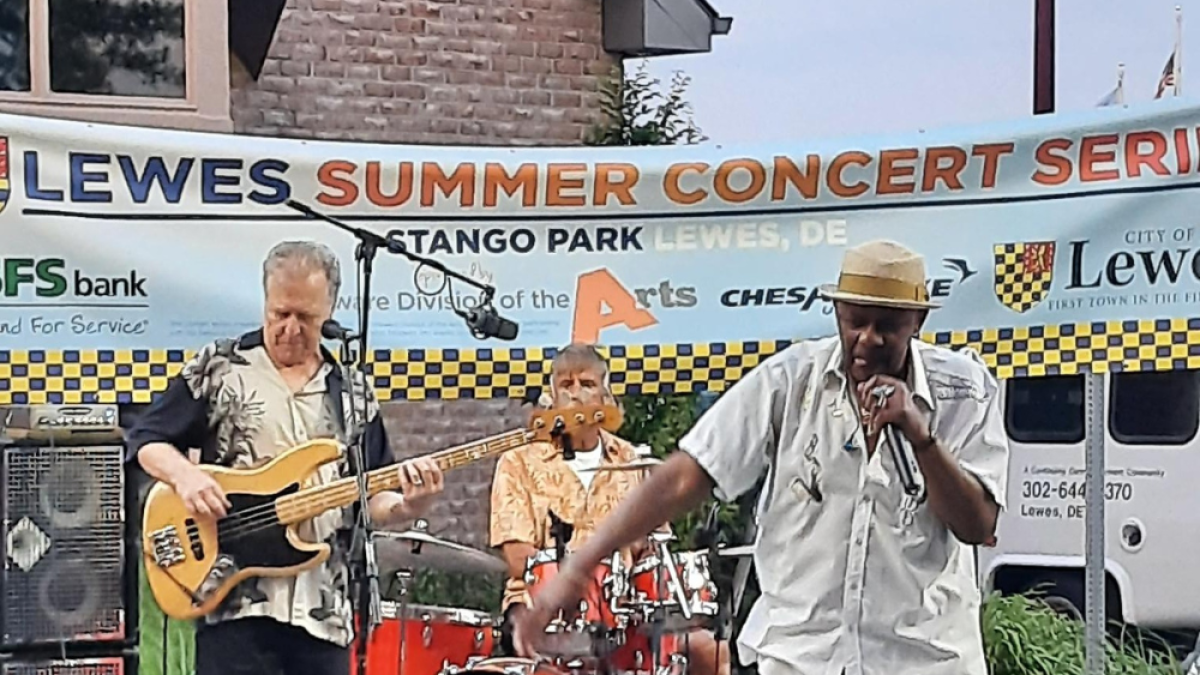 Lewes's Parks and Recreation Commission talks about a possible future redesign of Stango Park stage