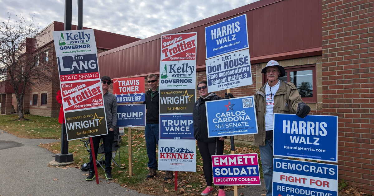 NH voters set a new record for turnout in this year's election | New ...