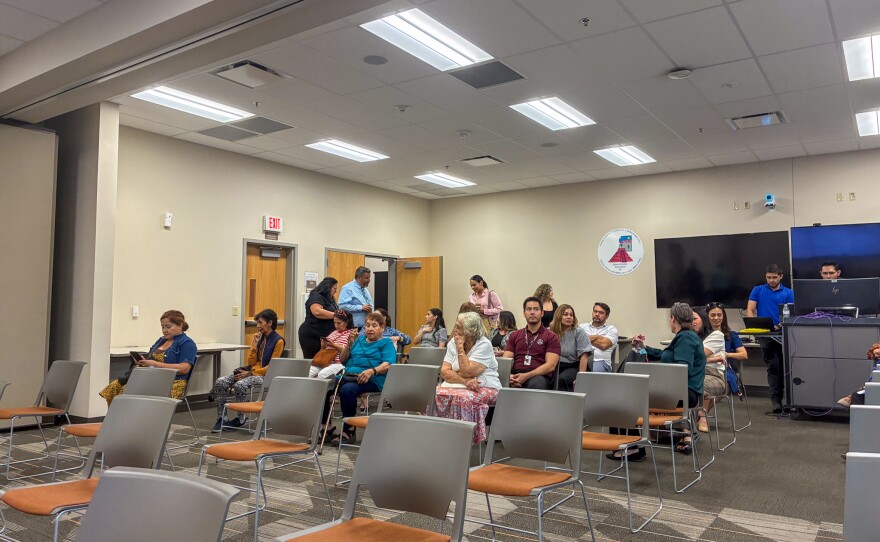 In an interview with the Yuma Sun, GESD governing board president Tadeo De La Hoya said he would've liked to hear from more people at the meeting.