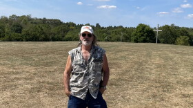 Servant Heart Farm Owner Joe Lycan-on the hill at Ichthus Main Stage
