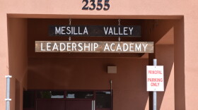 Sign outside of MVLA campus