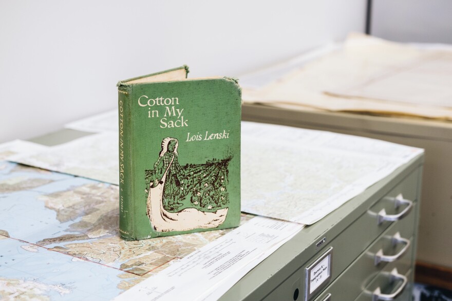 Overdue book from the 1940s