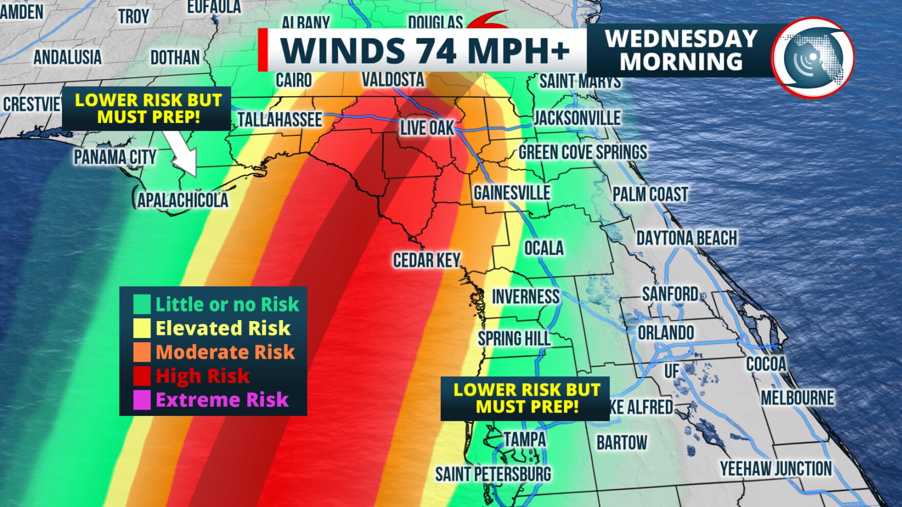 Idalia on track to hit Florida as a major hurricane Wednesday morning ...