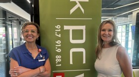 Amy Tuddenham and Lori Weston