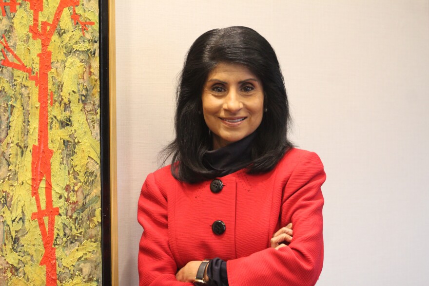 The inaugural chancellor and executive vice president of Indiana University Indianapolis started work this month.