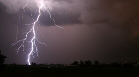 Lightning is the cause of about half of the fires in the Southwest.