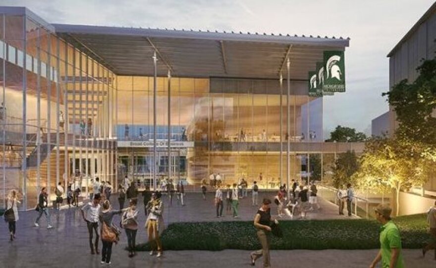 MSU Breaks Ground on $60 Million Business Pavilion | WKAR Public Media MSU Breaks Ground on $60 Million Business Pavilion | WKAR Public Media