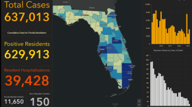 Florida Department of Health coronavirus dashboard