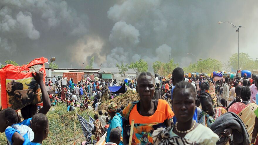 Earlier this year, thousands of South Sudanese civilians fled an attack by armed gunmen on a displaced persons compound run by the U.N. in the northeastern town of Malakal.