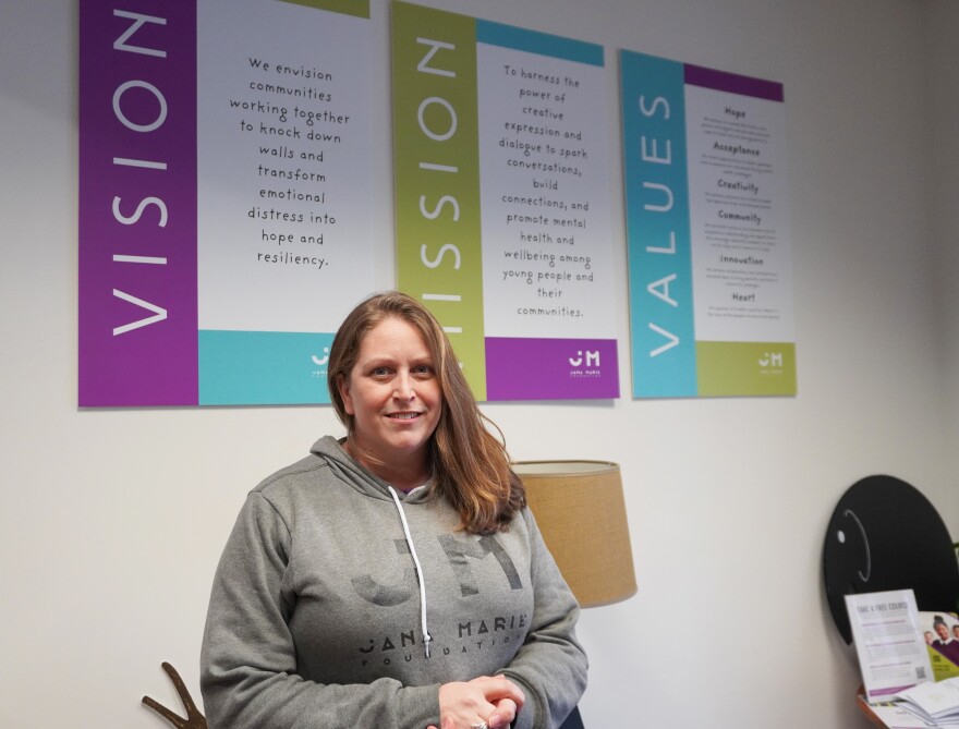 Marisa Vicere is the president and founder of the Jana Marie Foundation in State College, which receives yearly grants from the U.S. Substance Abuse and Mental Health Services Administration, or SAMHSA. The Trump administration revoked that funding on Jan. 13, 2026 and reinstated it the next day on Jan. 14, 2026 without explanation. 