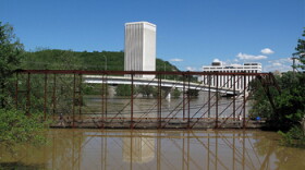 The May, 2010 flood in Frankfort, Kentucky.