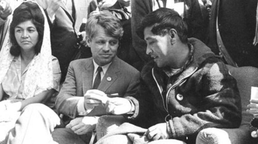 Sen. Robert F. Kennedy traveled to California to meet with Chávez and end his hunger strike in 1968.