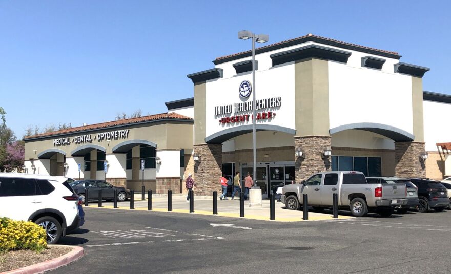 Patients enter the United Health Centers clinic in northwest Fresno. Health clinics like this anticipate that they may see significant fallout from the “One Big Beautiful Bill” budget act narrowly passed by Congress and signed into law on July 4, 2025.