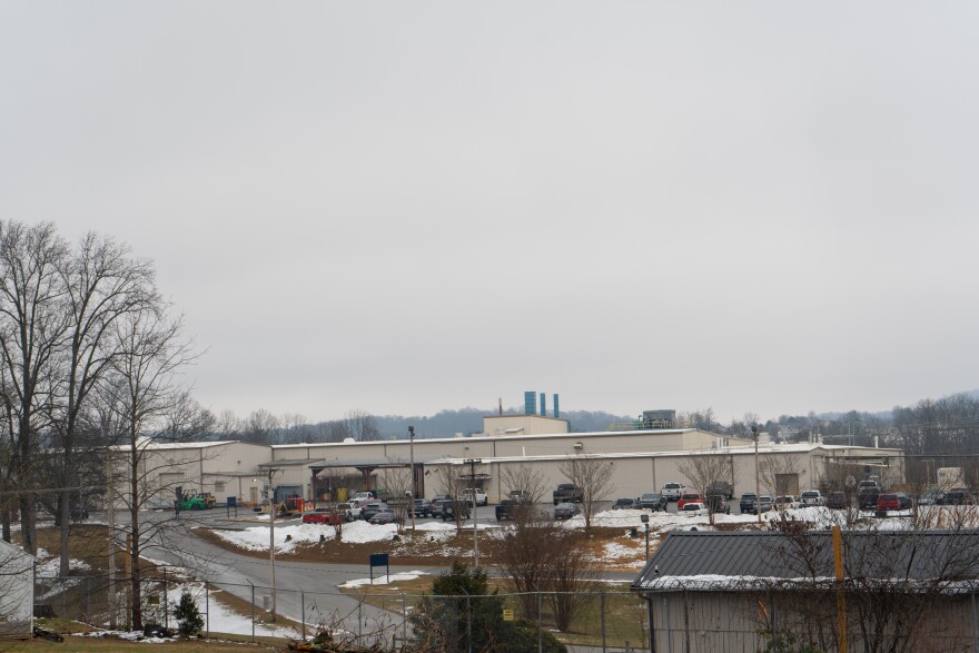 The existing ordnance facility in Jonesborough, Tenn. as seen on Wednesday, Feb. 4, 2026. BWX Technologies acquired it from Aerojet in January 2025, about two months before the federal government publicly announced a contract for hundreds of tons of high purity depleted uranium metal to be used in the manufacturing of nuclear warheads.
