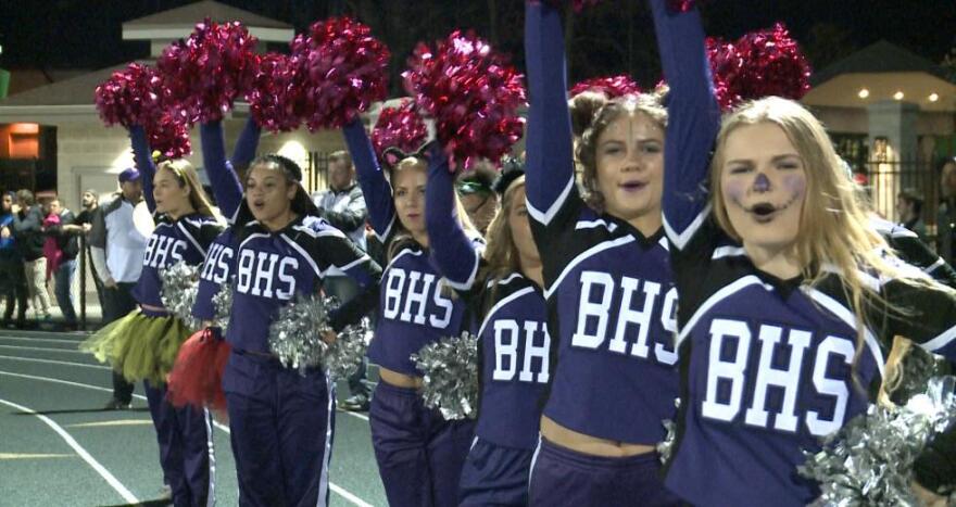 Barberton cheerleaders