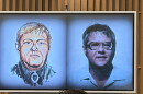 Sketch of man found in Sacred Heart Church compared to Mathew Francis Betkouski