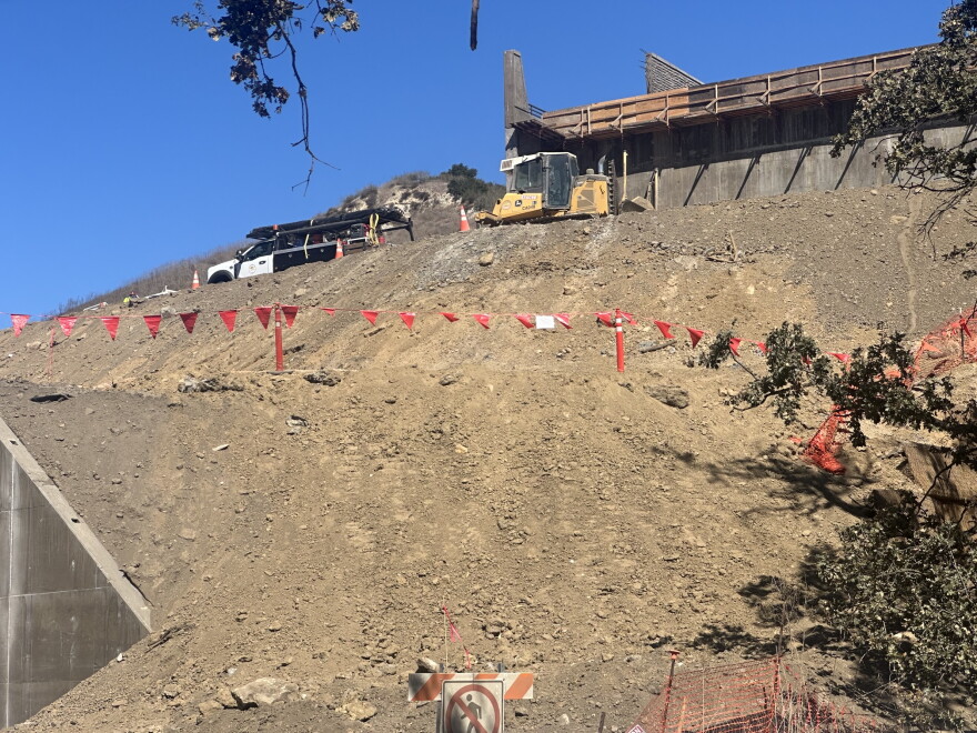 Work continues on what will be the world's largest wildlife crossing, which is being built over Highway 101 in Agoura Hills. Plans call for it to be dedicated in early December.