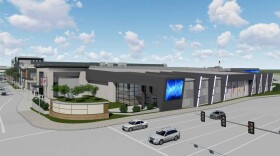 An exterior concept for the North Central Florida Regional Sports Complex. Alachua County is seeking $2.5 million in state funding to build the project. (Courtesy of Sean McLendon)