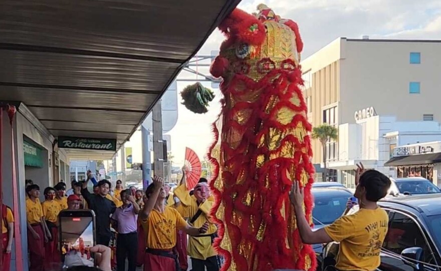 Central Floridians celebrate the Lunar New Year in the Mills 50 business district in Orlando.