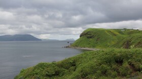 Sand Point, located on Popof Island just across from the Alaska Peninsula, experienced a 7.3 magnitude earthquake Wednesday.