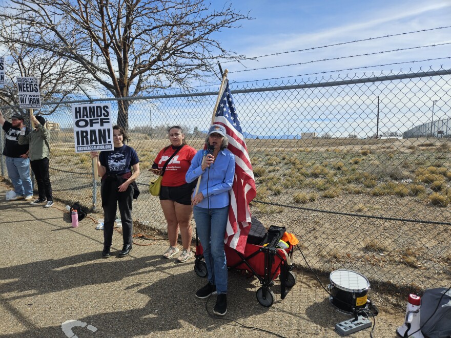 Michele Boccia urged protestors to also take care of themselves in order to continue their activism.