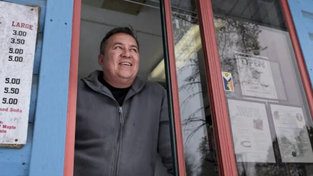 Jackson Ripley operates MiigWitches Brew at his residence on the Fond du Lac Reservation | MPR News
