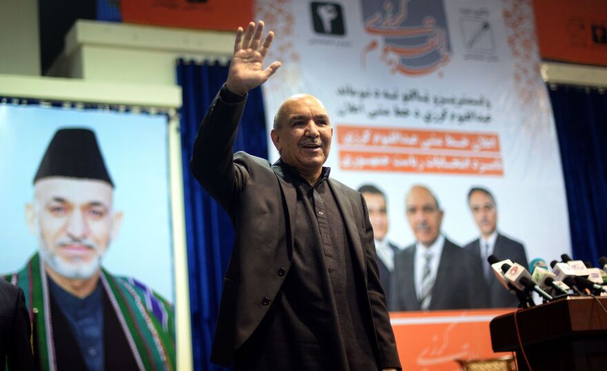 Afghan presidential candidate Qayum Karzai is the elder brother of President Hamid Karzai, who is reaching the end of his term limit.