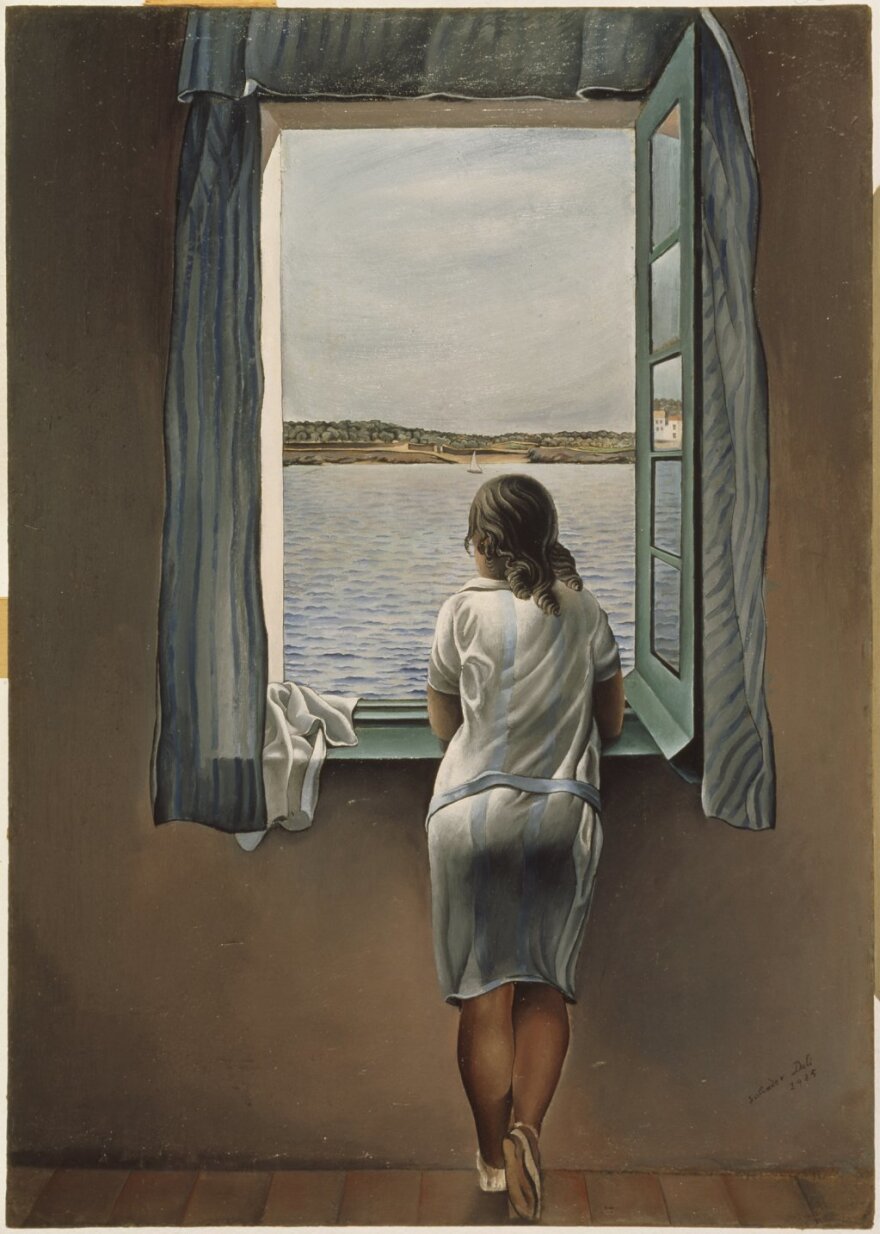 Young Woman At A Window