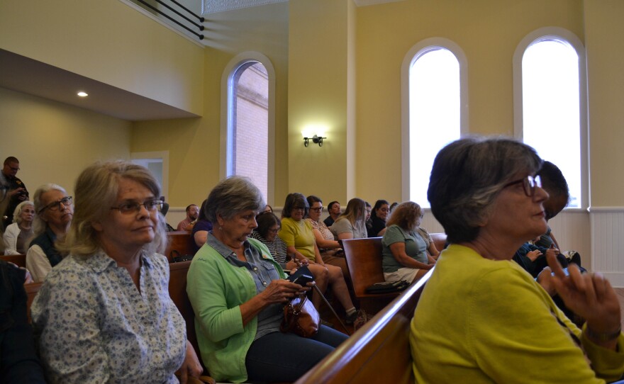 Several people attended the Randolph County Public Library's Board of Trustees meeting
