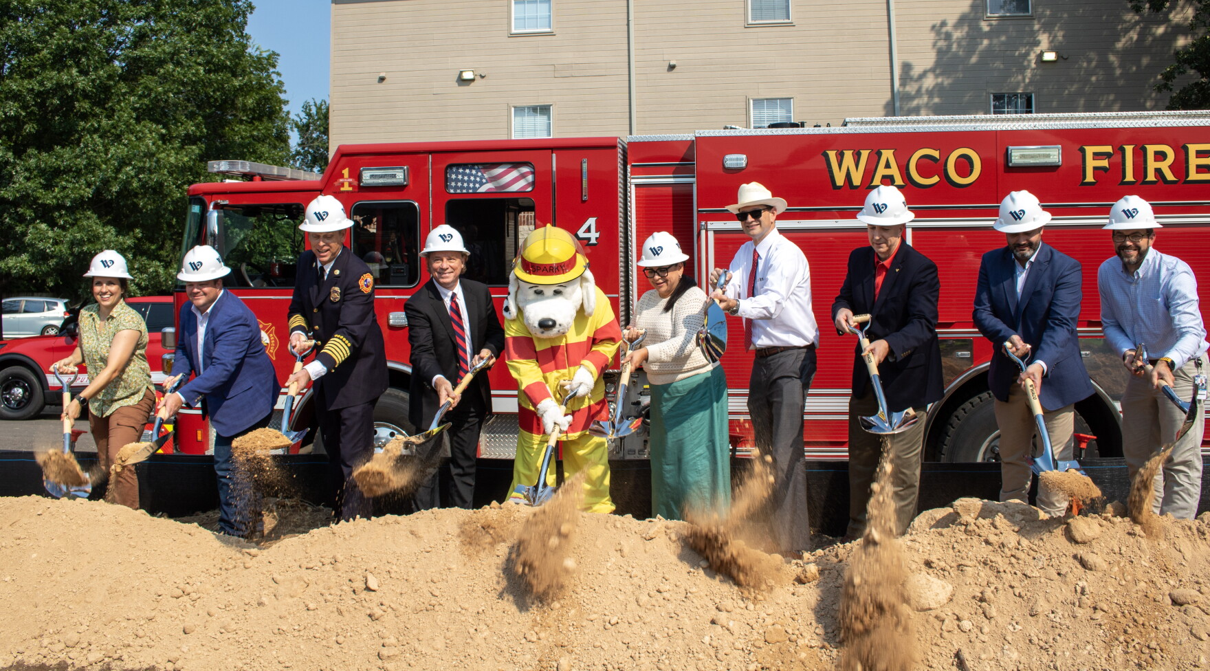 Waco holds groundbreaking ceremony for new location of Fire Station 4