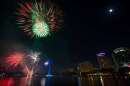 Amid concerns over coronavirus, the city of Orlando held its annual fireworks celebration online -- a pre-recorded compilation of firework displays over the past few years