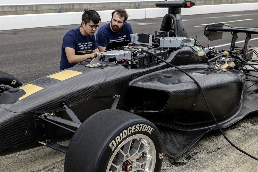 With so much technology on board, UVA's autonomous racing car was valued at more than $1 million.