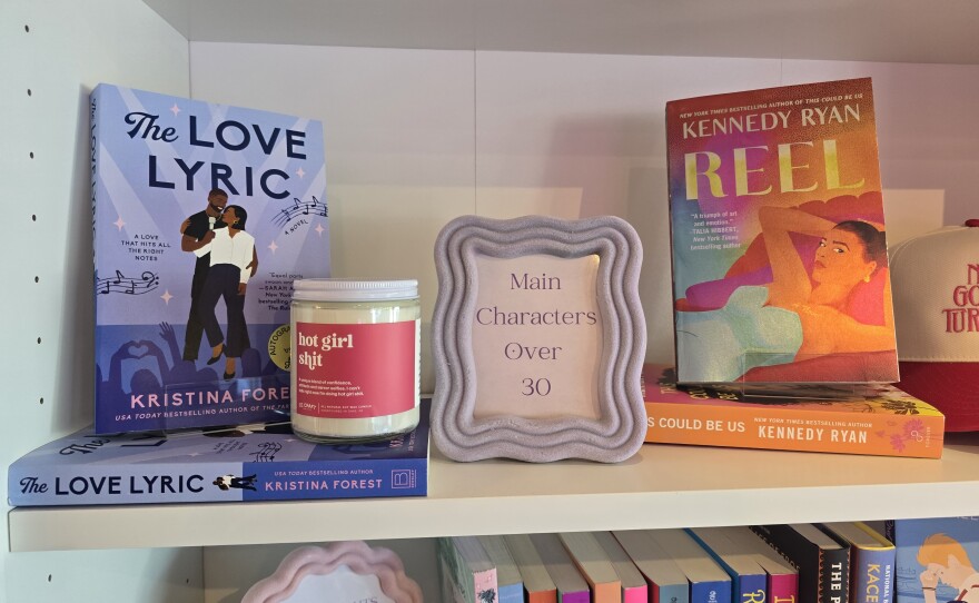 The New Romantics bookstore in Orlando features romance literature across a myriad of genres.