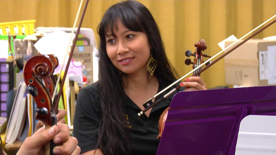 YAMA Director, Stephanie Hsu says her program is a big commitment for young students. The program works closely with teachers and parents to monitor a child's academic needs. NORTHWEST PUBLIC TELELVISION